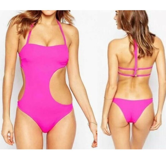 L'AGENT AGENT PROVOCATEUR Agata cutout swimsuit S NWT $180 - Picture 1 of 5